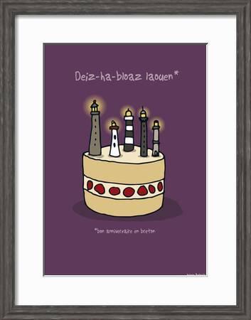 Oc H Oc H Bon Anniversaire Breton Posters Sylvain Bichicchi Allposters Com Oc H Oc H Bon Anniversaire Breton Posters Sylvain Bichicchi Allposters Com