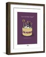 Oc'h oc'h. - Bon anniversaire breton-Sylvain Bichicchi-Framed Art Print