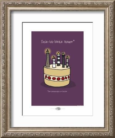 Oc H Oc H Bon Anniversaire Breton Prints Sylvain Bichicchi Allposters Com