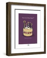 Oc'h oc'h. - Bon anniversaire breton-Sylvain Bichicchi-Framed Art Print