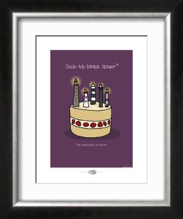 Oc H Oc H Bon Anniversaire Breton Prints Sylvain Bichicchi Allposters Com