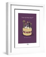 Oc'h oc'h. - Bon anniversaire breton-Sylvain Bichicchi-Framed Art Print