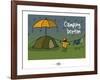 Oc'h oc'h. - Camping breton-Sylvain Bichicchi-Framed Art Print