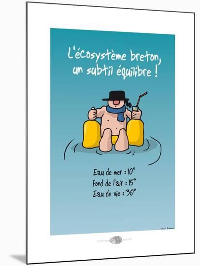 Oc'h oc'h. - Écosystème breton-Sylvain Bichicchi-Mounted Art Print