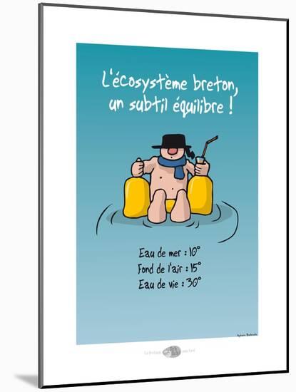 Oc'h oc'h. - Écosystème breton-Sylvain Bichicchi-Mounted Art Print