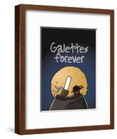 Oc'h oc'h. - Galettes forever-Sylvain Bichicchi-Framed Art Print