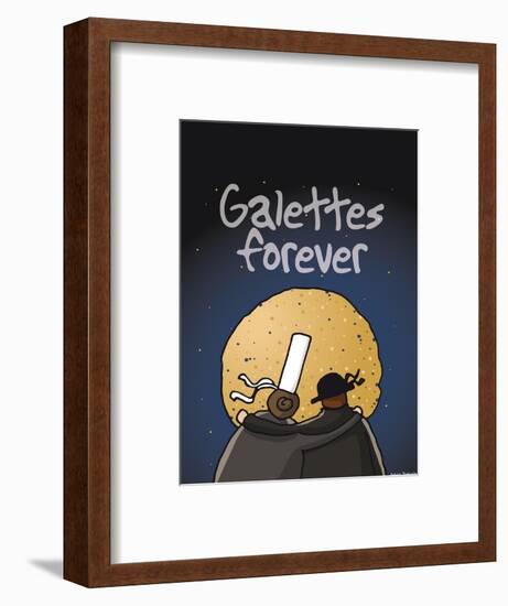 Oc'h oc'h. - Galettes forever-Sylvain Bichicchi-Framed Art Print