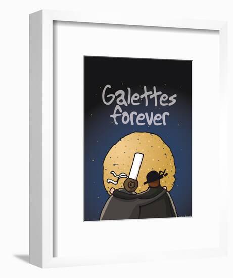 Oc'h oc'h. - Galettes forever-Sylvain Bichicchi-Framed Art Print