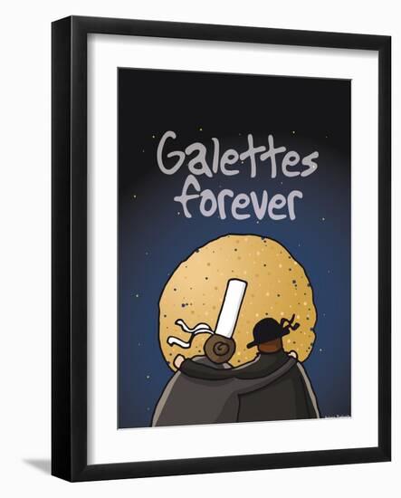 Oc'h oc'h. - Galettes forever-Sylvain Bichicchi-Framed Art Print