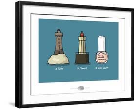 Oc'h oc'h. - La vieille jument-Sylvain Bichicchi-Framed Art Print