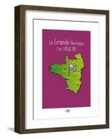 Oc'h oc'h. -La (vraie) Grande-Bretagne-Sylvain Bichicchi-Framed Art Print