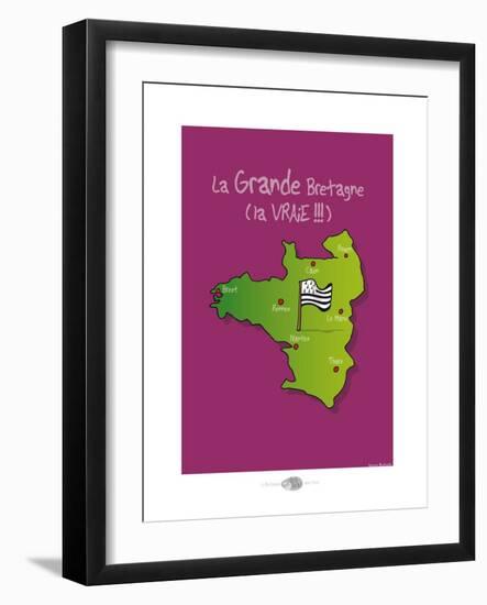 Oc'h oc'h. -La (vraie) Grande-Bretagne-Sylvain Bichicchi-Framed Art Print