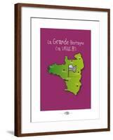 Oc'h oc'h. -La (vraie) Grande-Bretagne-Sylvain Bichicchi-Framed Art Print