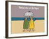 Oc'h oc'h. - Naturistes en bretagne-Sylvain Bichicchi-Framed Art Print