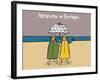 Oc'h oc'h. - Naturistes en bretagne-Sylvain Bichicchi-Framed Art Print