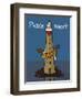 Oc'h oc'h. - Phare ouest-Sylvain Bichicchi-Framed Art Print