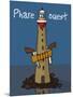 Oc'h oc'h. - Phare ouest-Sylvain Bichicchi-Mounted Art Print