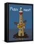 Oc'h oc'h. - Phare ouest-Sylvain Bichicchi-Framed Stretched Canvas