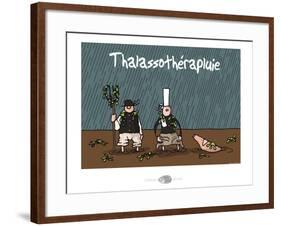 Oc'h oc'h. - Talassothérapluie-Sylvain Bichicchi-Framed Art Print