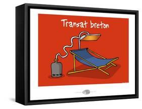 Oc'h oc'h. - Transat breton-Sylvain Bichicchi-Framed Stretched Canvas
