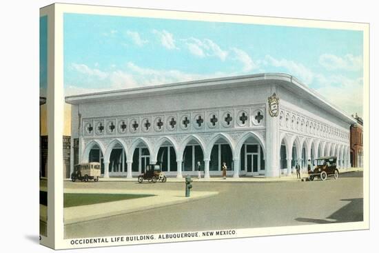 Occidental Life Building, Albuquerque-null-Stretched Canvas