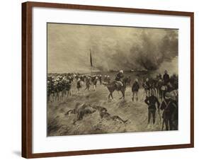 Occupation of Coomassie, 1873-1874-Henri-Louis Dupray-Framed Giclee Print