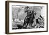 Occupation of Paris by the Germans after the Franco-Prussian War, March 1871-null-Framed Giclee Print