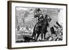 Occupation of Paris by the Germans after the Franco-Prussian War, March 1871-null-Framed Giclee Print