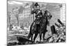 Occupation of Paris by the Germans after the Franco-Prussian War, March 1871-null-Mounted Giclee Print