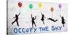 Occupy the Sky-Masterfunk collective-Stretched Canvas
