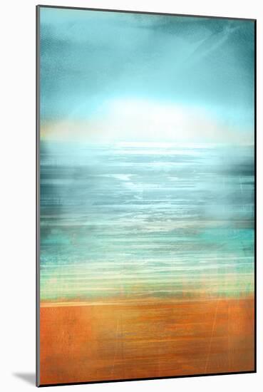 Ocean Abstract-Anna Polanski-Mounted Art Print