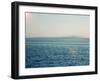 Ocean abstract-Savanah Plank-Framed Photo