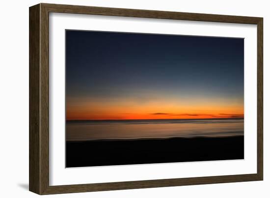 Ocean Abstraction 4-Joshua Nelson-Framed Art Print