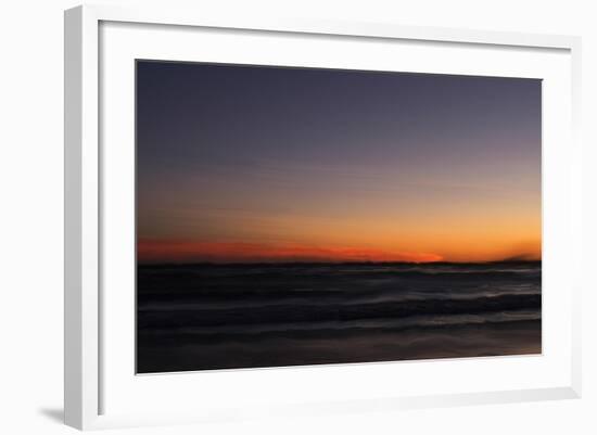 Ocean Abstraction 5-Joshua Nelson-Framed Art Print