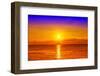 Ocean and Sunset-Giancarlo Liguori-Framed Photographic Print