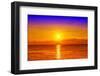 Ocean and Sunset-Giancarlo Liguori-Framed Photographic Print