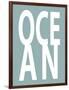 Ocean Aqua-Jamie MacDowell-Framed Art Print