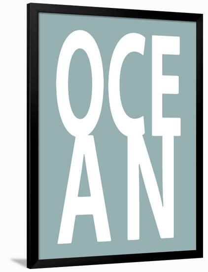 Ocean Aqua-Jamie MacDowell-Framed Art Print