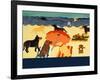 Ocean Ave Blank Template-Stephen Huneck-Framed Giclee Print