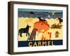 Ocean Ave Carmel-Stephen Huneck-Framed Giclee Print