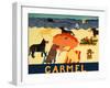 Ocean Ave Carmel-Stephen Huneck-Framed Giclee Print