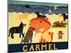 Ocean Ave Carmel-Stephen Huneck-Mounted Giclee Print