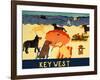 Ocean Ave Key West-Stephen Huneck-Framed Giclee Print