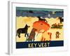 Ocean Ave Key West-Stephen Huneck-Framed Giclee Print