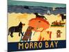 Ocean Ave Morro Bay-Stephen Huneck-Mounted Giclee Print