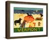 Ocean Ave Vermont-Stephen Huneck-Framed Giclee Print