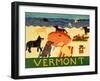 Ocean Ave Vermont-Stephen Huneck-Framed Giclee Print