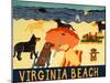 Ocean Ave Virginia Beach-Stephen Huneck-Mounted Giclee Print