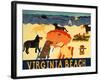 Ocean Ave Virginia Beach-Stephen Huneck-Framed Giclee Print