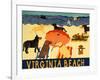 Ocean Ave Virginia Beach-Stephen Huneck-Framed Giclee Print